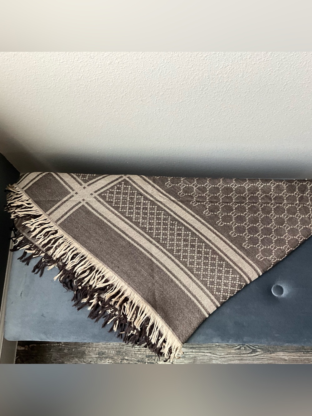 Gucci Wool/Silk Scarf